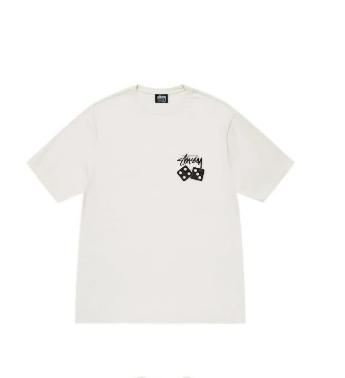 한정수량 / 무료배송/ 스투시 다이스 반팔 티셔츠 블랙/화이트 상품이미지4