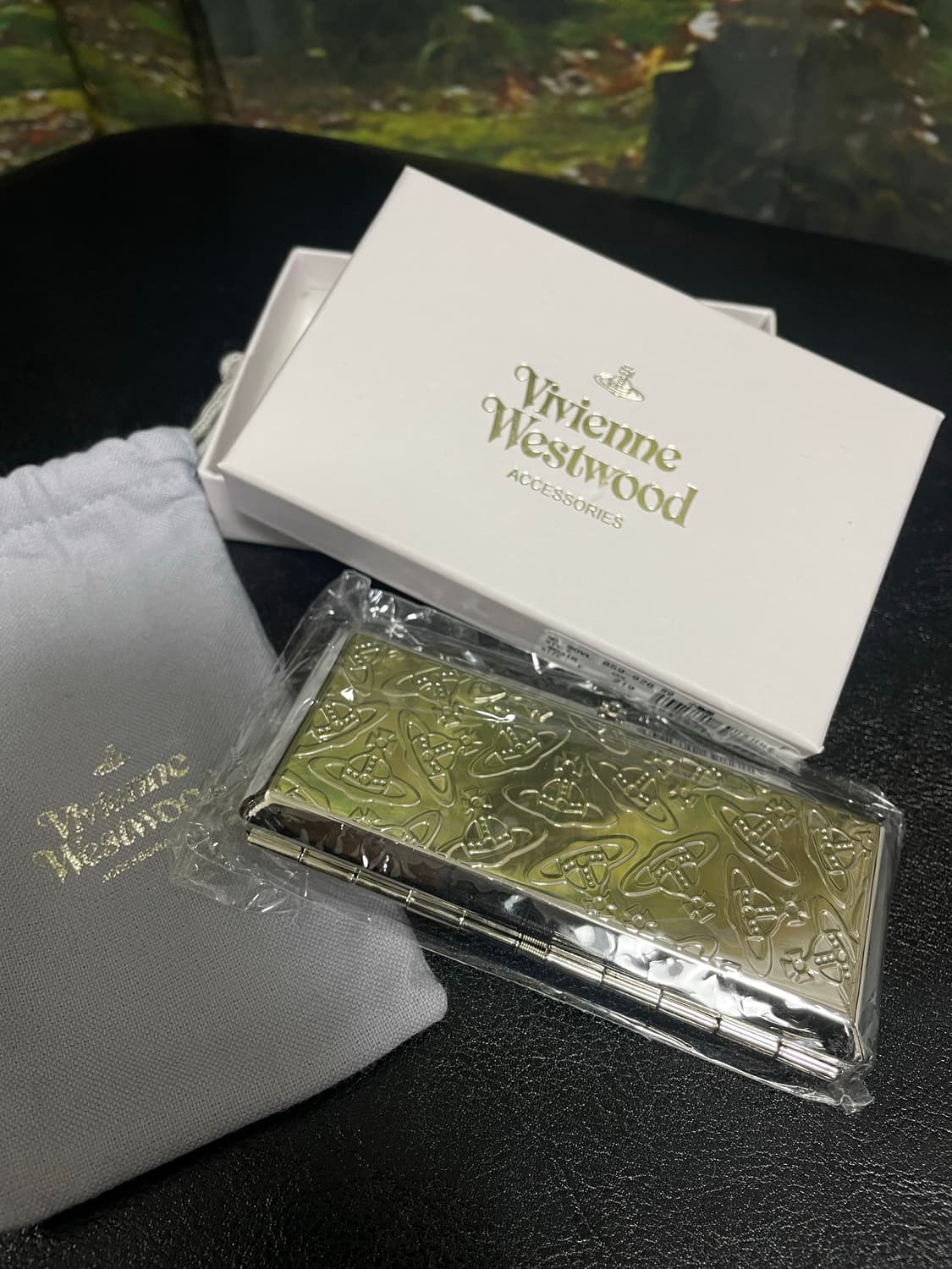 비비안웨스트우드 메탈 슬림 ORB 시가렛 케이스 상품이미지5