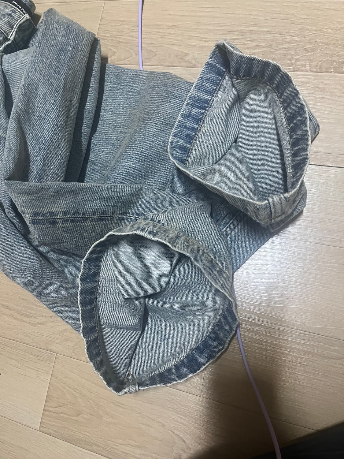 S) 엔타이어 스튜디오 GEM JEANS (SURFACE WAVE) 상품이미지6