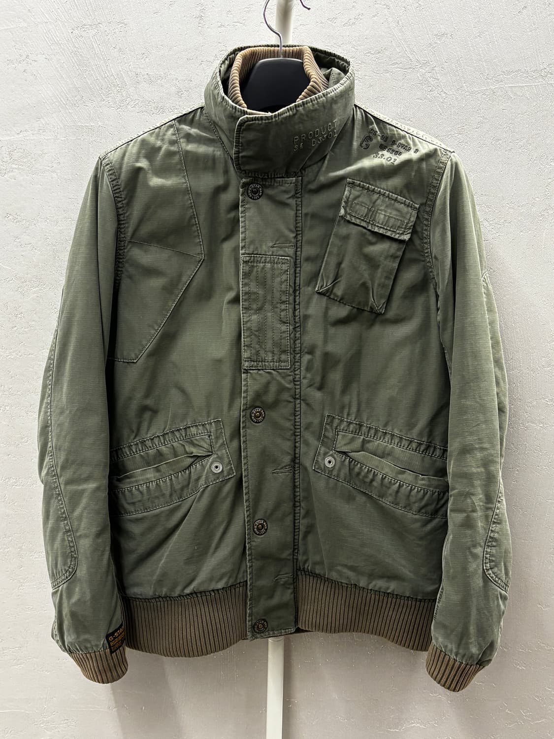 G-STAR 지스타 밀리터리 야상 자켓 M 상품이미지2