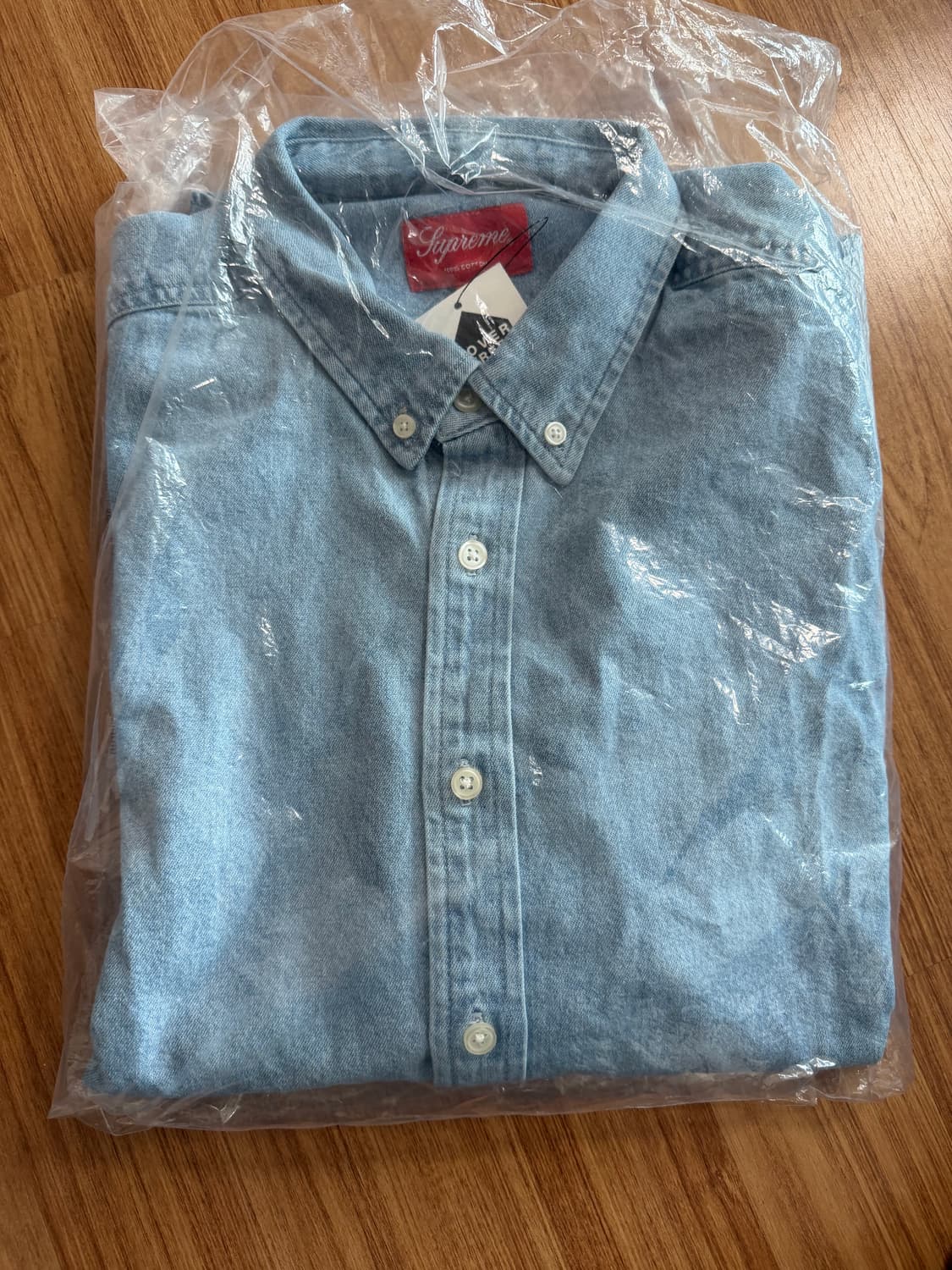 슈프림 데님 셔츠 M 상품이미지3
