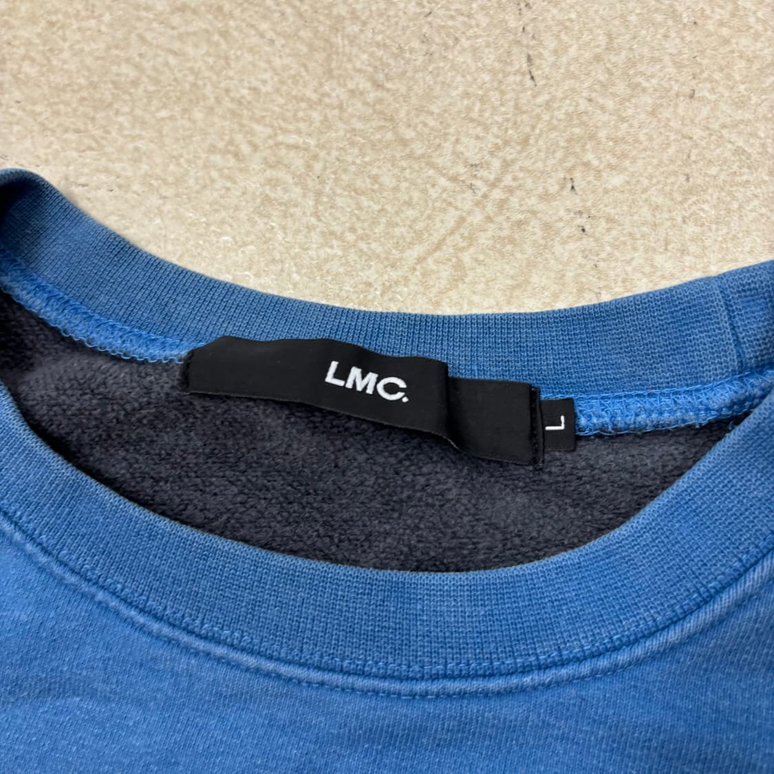 Lmc 컬러블럭 빅로고 맨투맨 상품이미지4