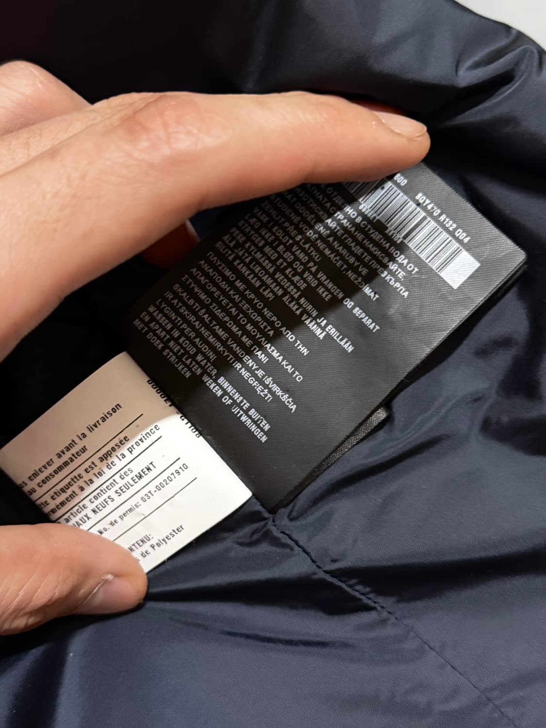 프라다 스포츠 나일론 맥 코트 상품이미지9