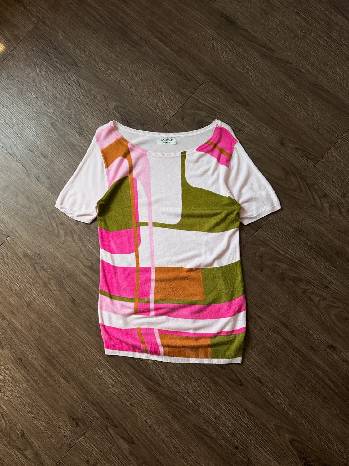 Lacasa Ashiya 지오메트릭 니트 상품이미지6