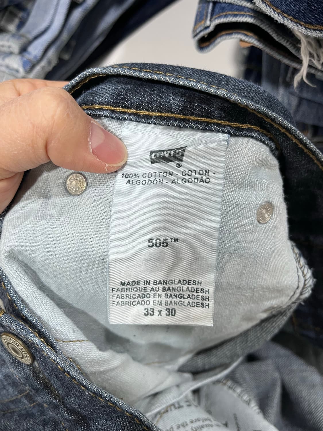 리바이스 505 상품이미지4