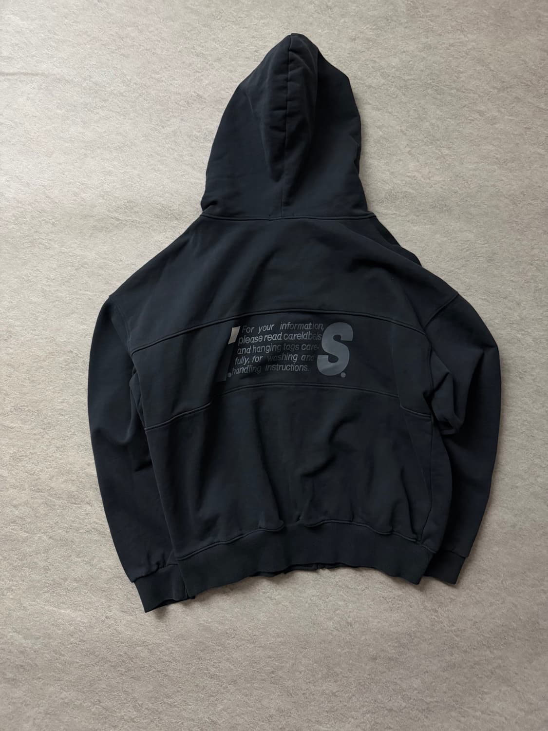 90‘s 이세이미야케 백로고 후드집업 상품이미지1