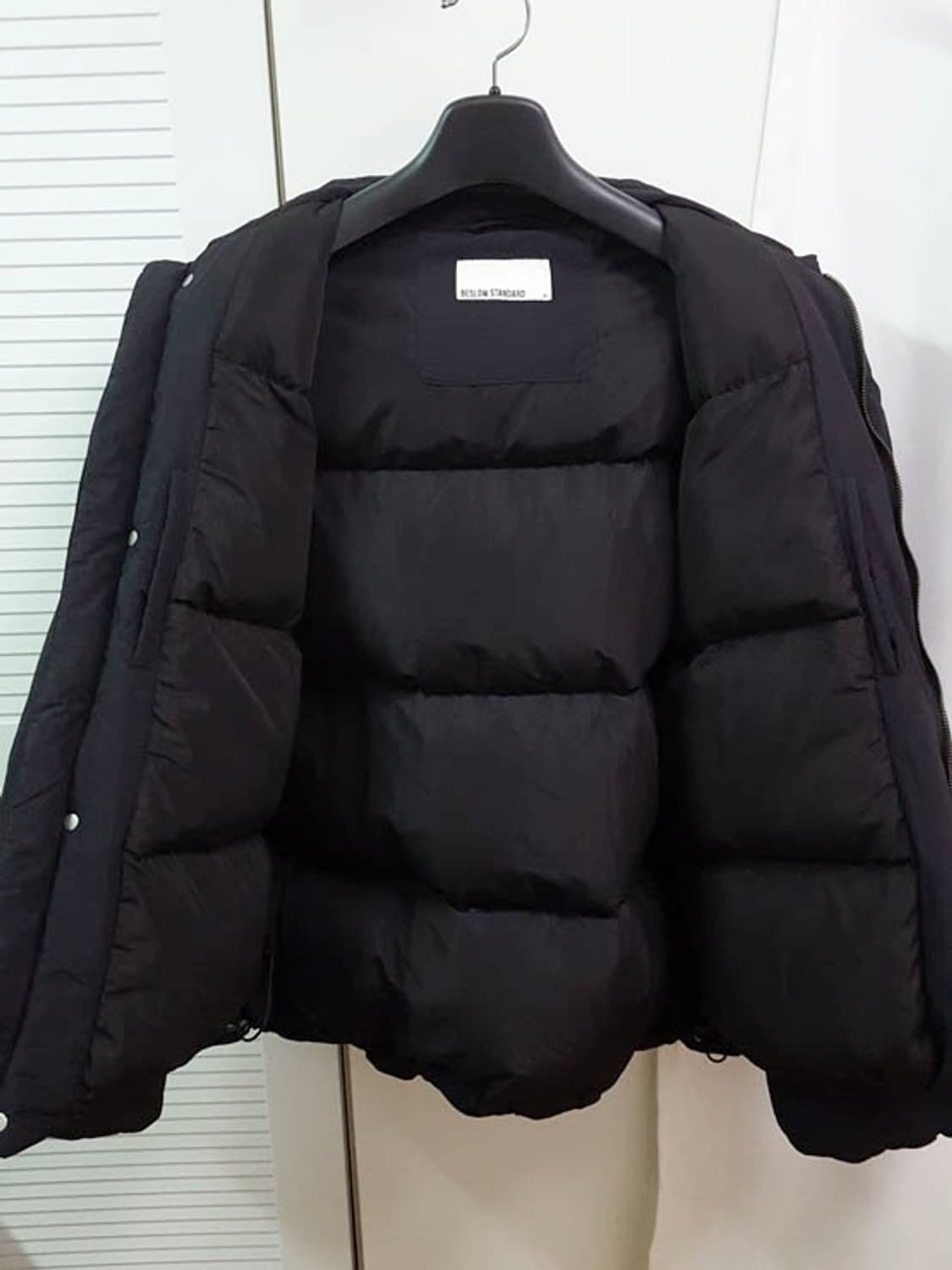비슬로우 MK3 PUFFER 다운 패딩 블랙 105~ 상품이미지6
