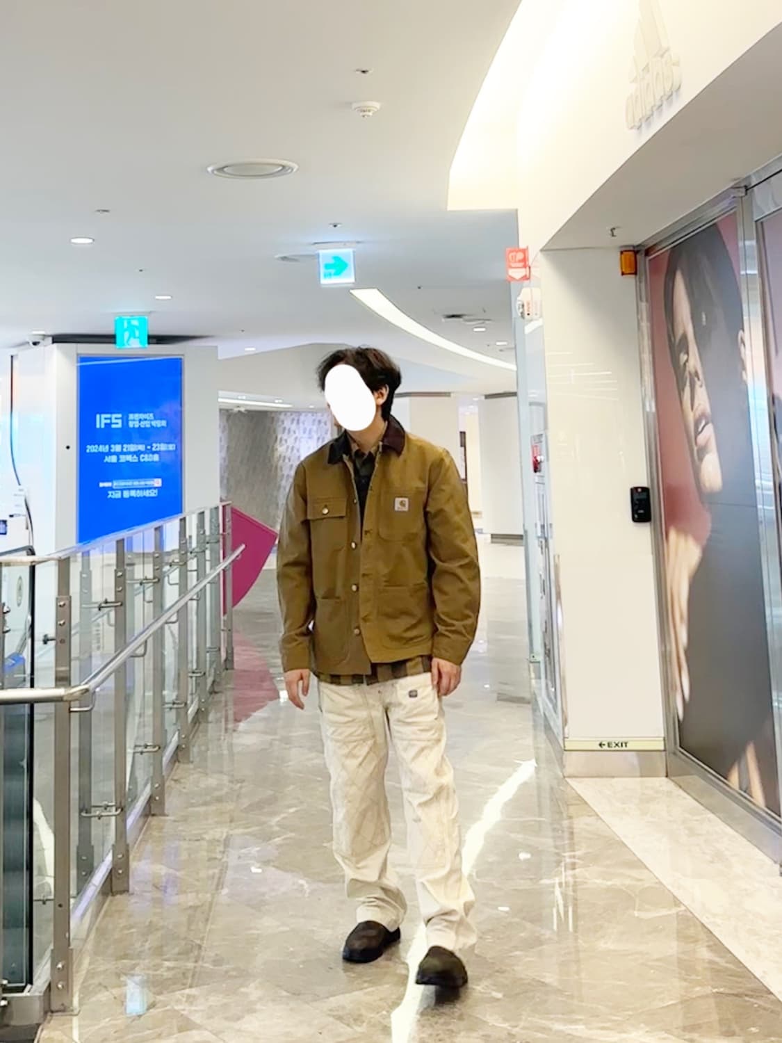 L) 칼하트윕 미시건 코트 해밀턴브라운 상품이미지1