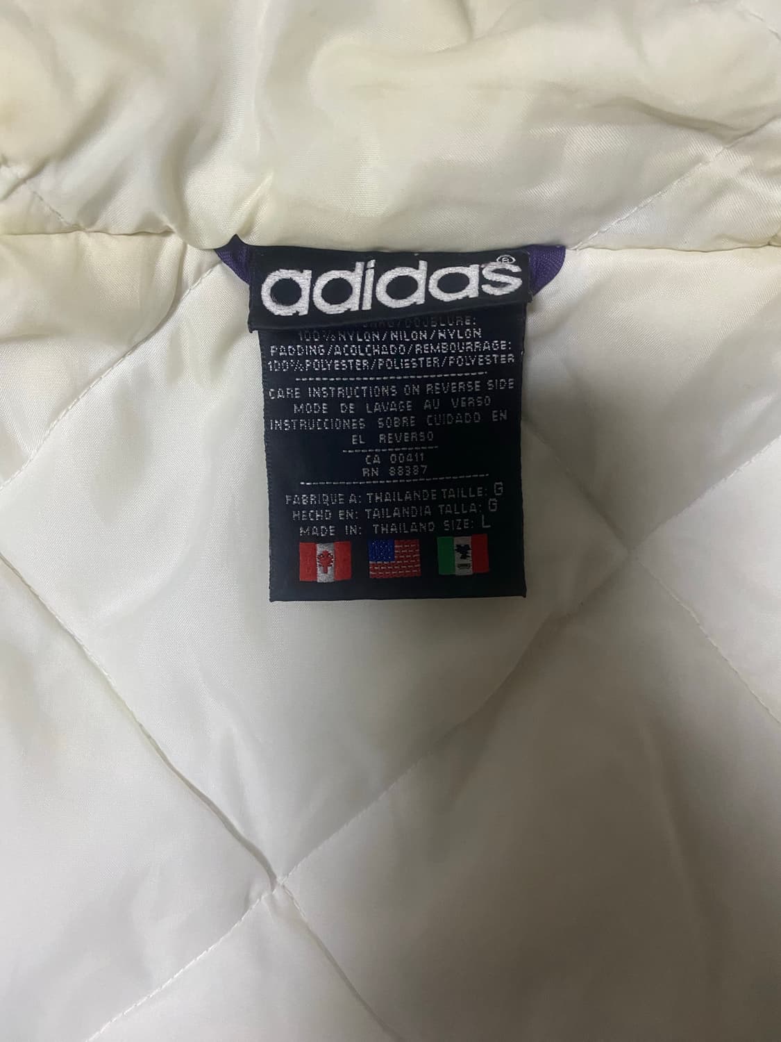 아디다스 90s 올드스쿨 누빔자켓 상품이미지5