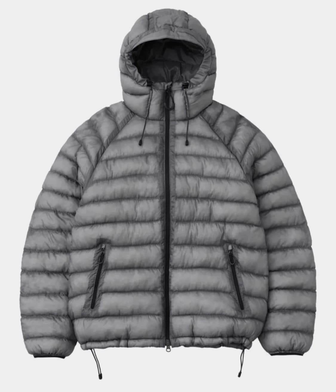 수아레 시어쉘 패딩 그레이 상품이미지2