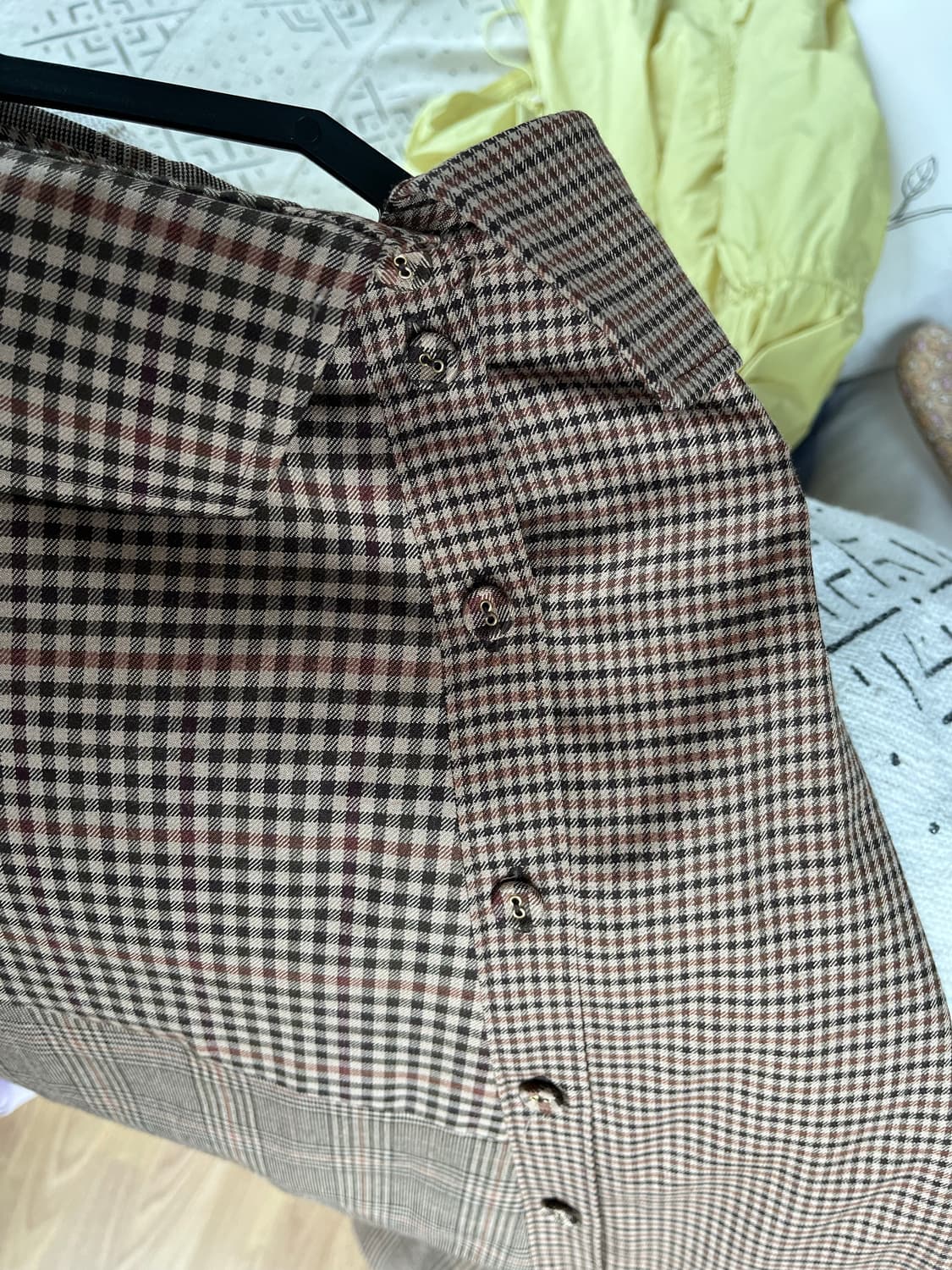 일본 버튼슬릿스커트 상품이미지3