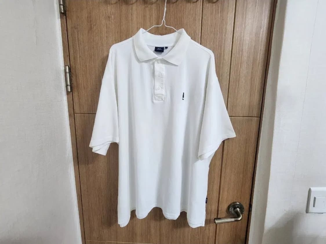 (L)예일 오버핏 반팔 카라 티셔츠 상품이미지1