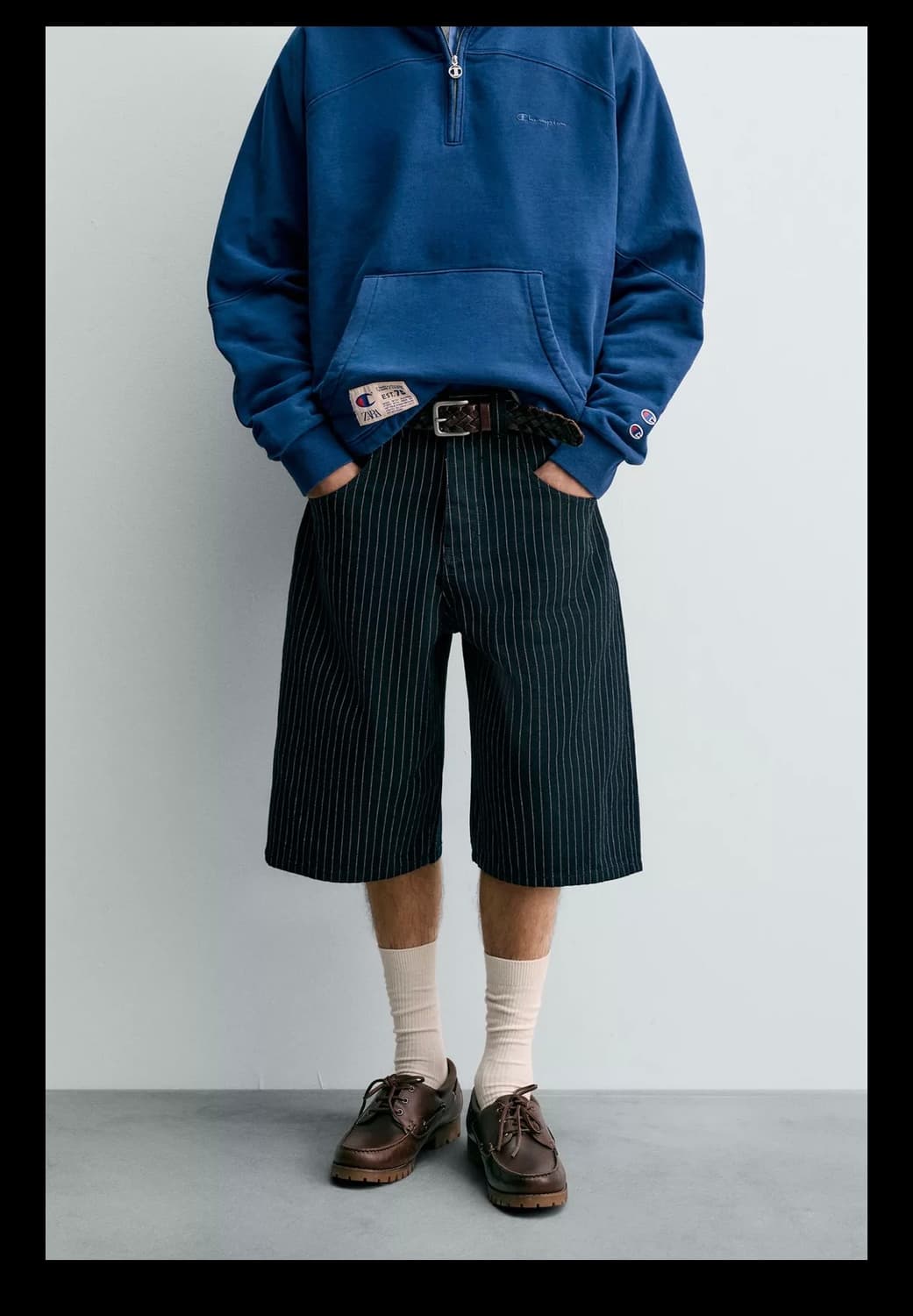 자라 x 챔피온 국내미발매 반바지 31사이즈  상품이미지2