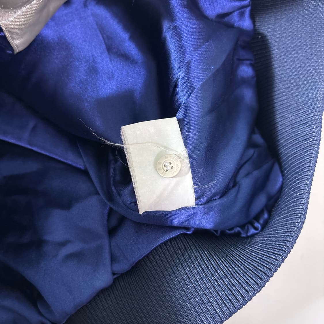 95-100 MLB 실버 벨벳배색 세인트루이스 바시티자켓 상품이미지5