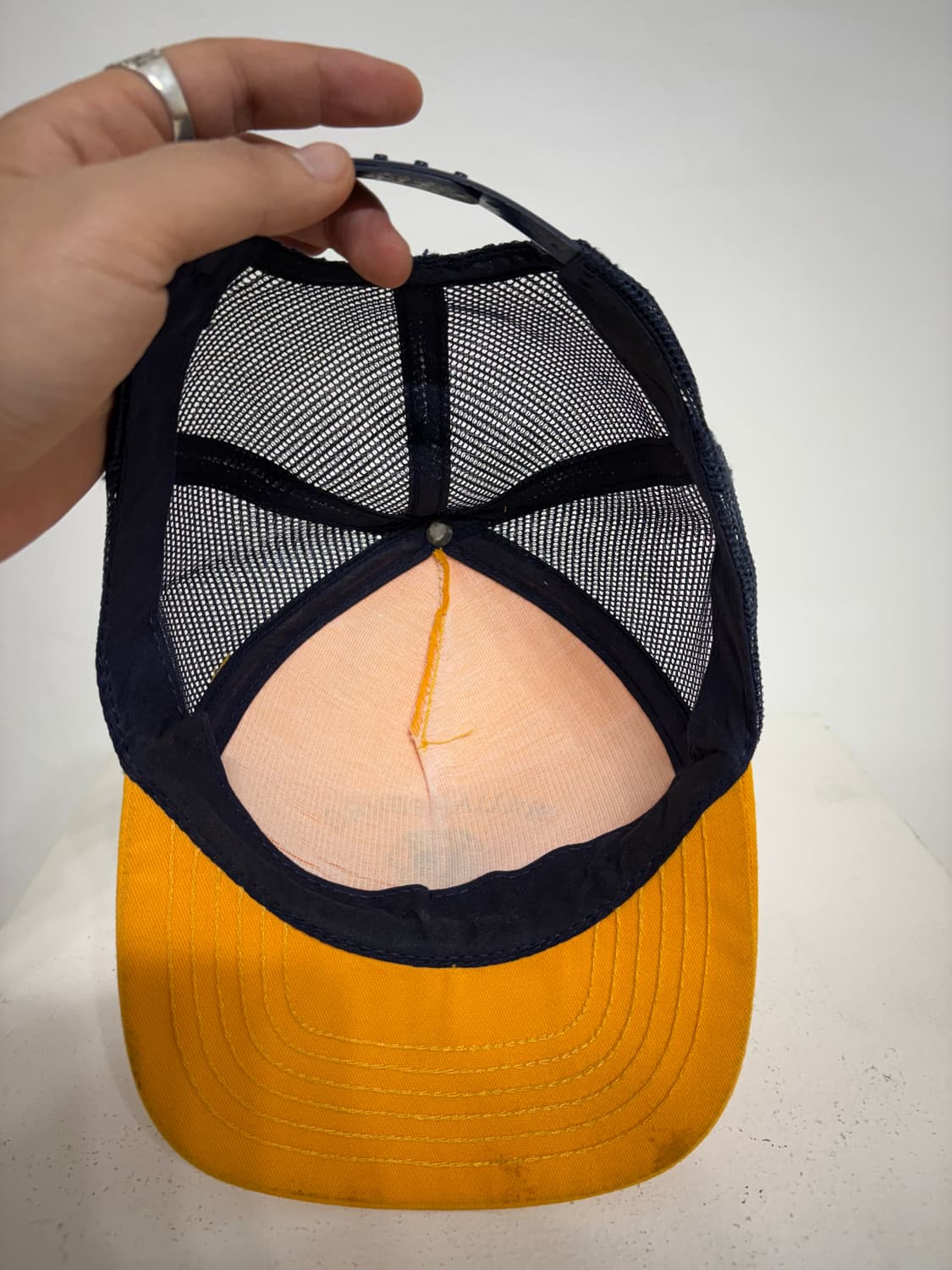 Vtg USA Mash Trucker cap  상품이미지6