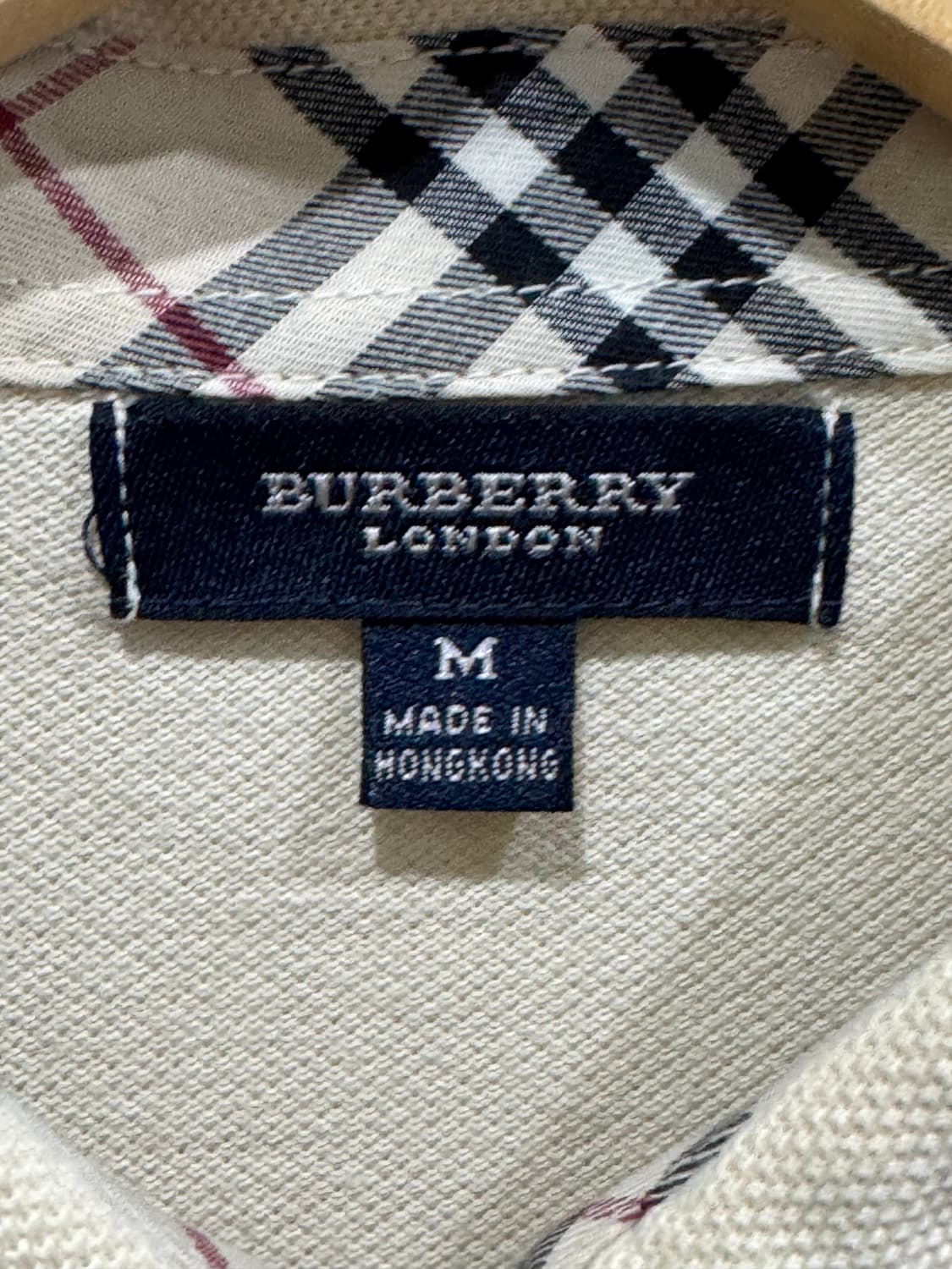 버버리 런던 여성 폴로 티셔츠 M 정품 상품이미지6