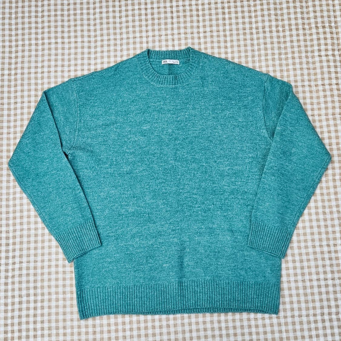 자라 오버핏 니트 스웨터 남자100~105 상품이미지1