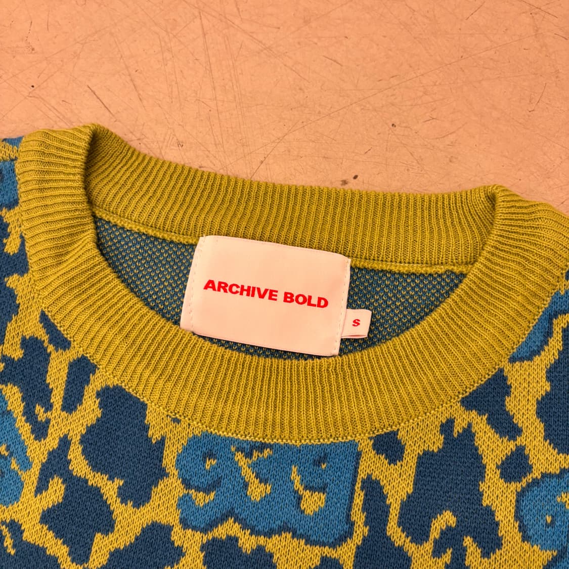 아카이브볼드 939 패턴 니트 상품이미지3