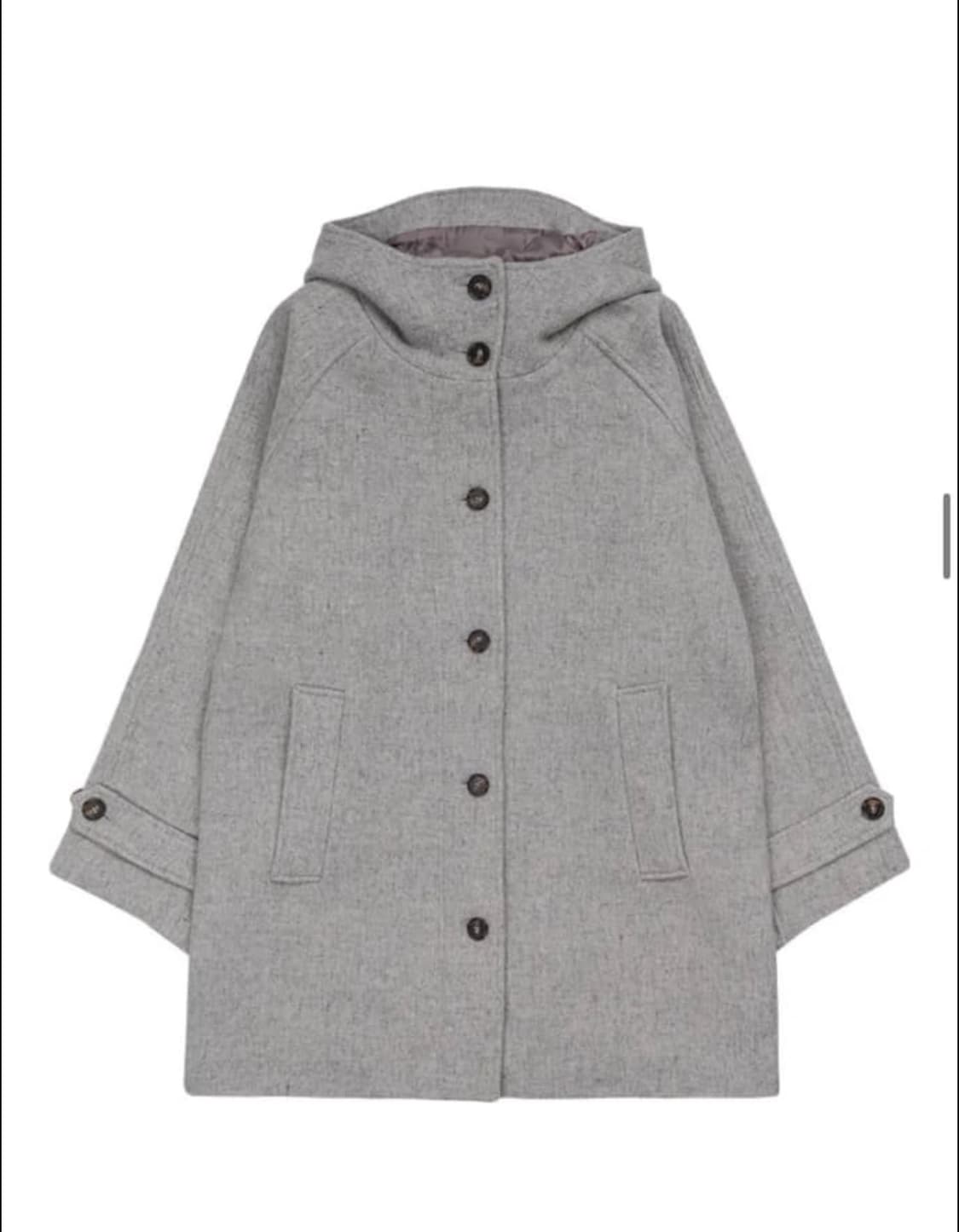 오피쉬 하프코트 그레이 상품이미지1