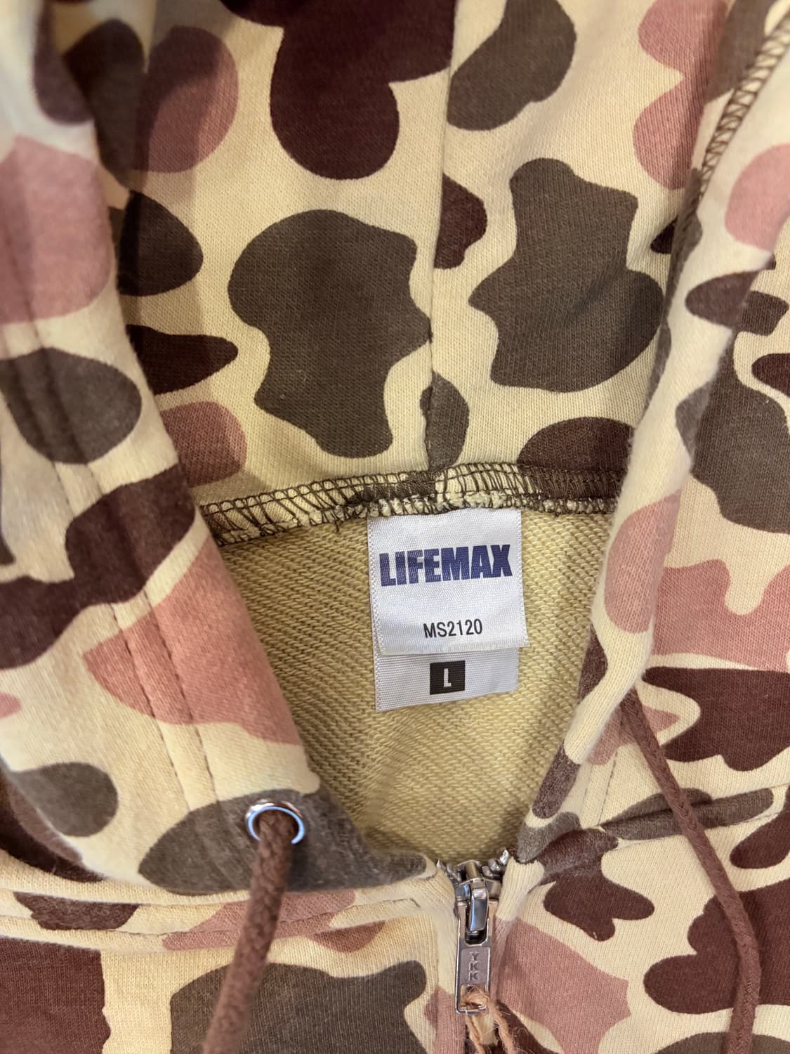 Lifemax Camo Zip-up Hoodie 상품이미지3