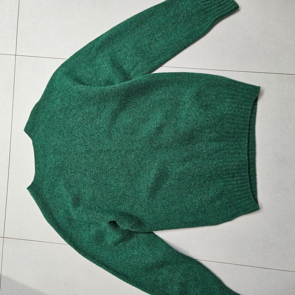 하울린 쉐기독 니트 그린러버 L 상품이미지4