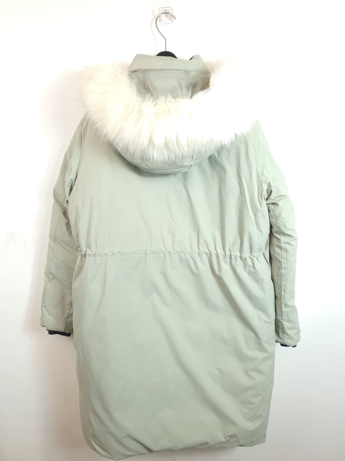 뉴발란스 여성 리버시블 구스롱패딩 90(M) 민트/블랙 상품이미지4