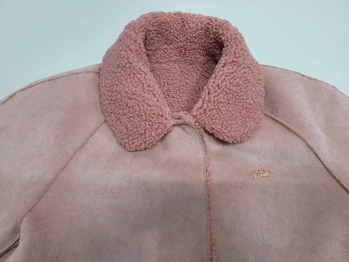 DAKS 닥스 키즈 무스탕 부클 코트 / 아동 130 (11Y) 핑크
 상품이미지7