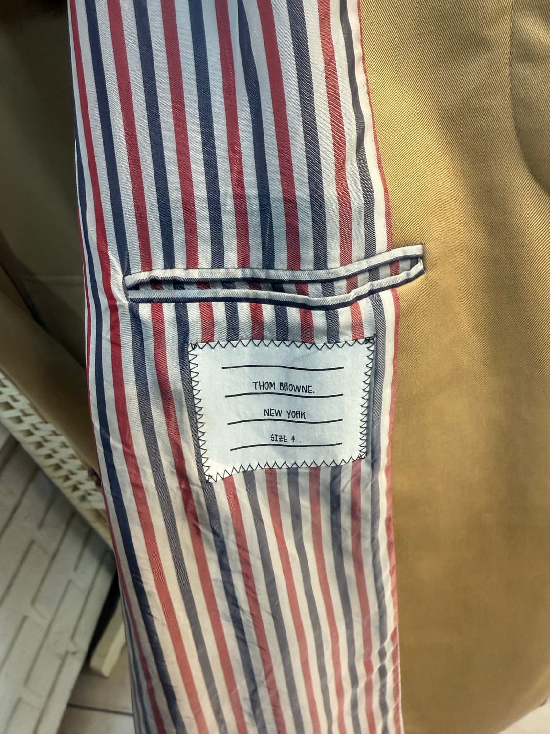 4/105 정품 톰브라운 맥 코트 팝니다 상품이미지4