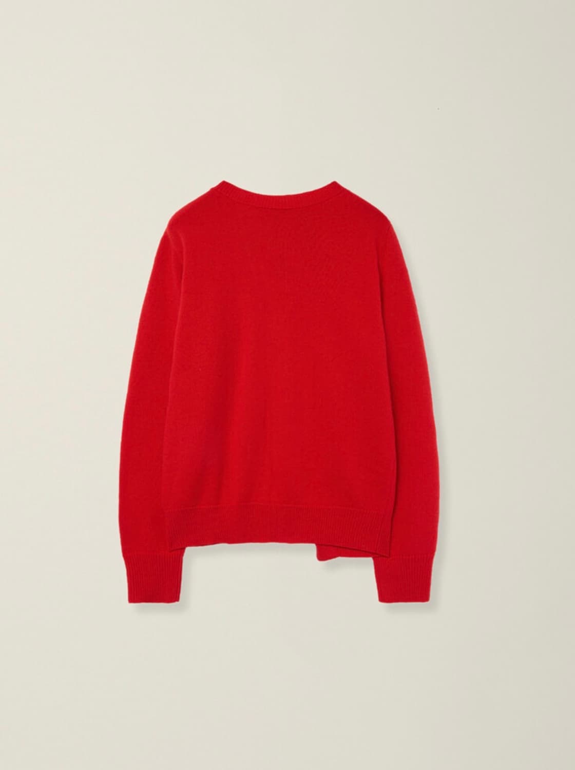 EE 누마레 사선 가디건 레드 컬러 상품이미지2