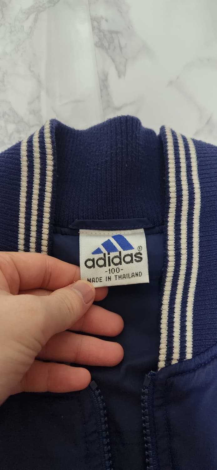 L 아디다스 뉴욕 양키스 90s 올드스쿨 스타디움 점퍼 바시티 자켓  상품이미지7