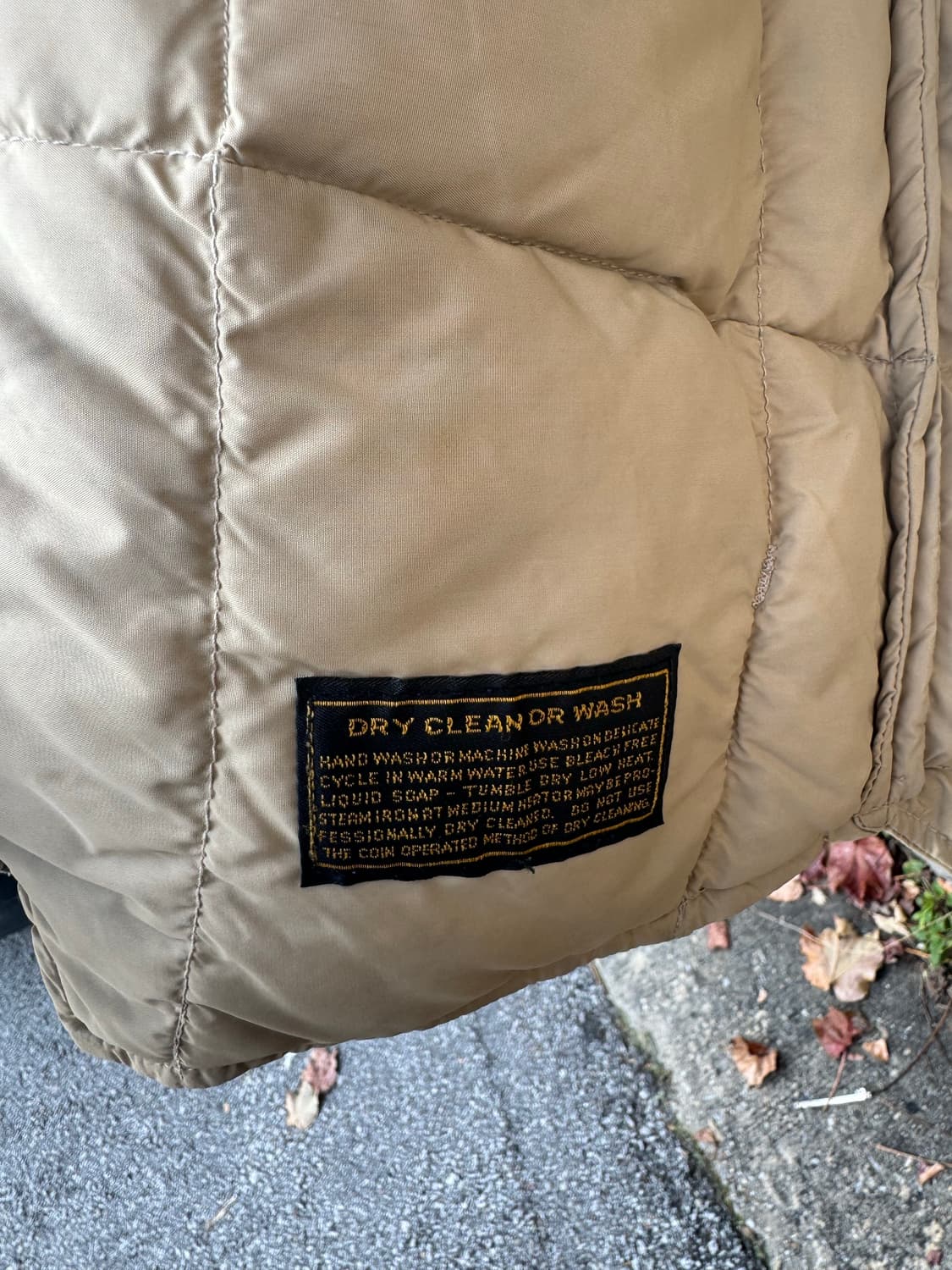 80s 에디바우어 usa 퀄팅 구스 다운 패딩 베스트 조끼 40 상품이미지6