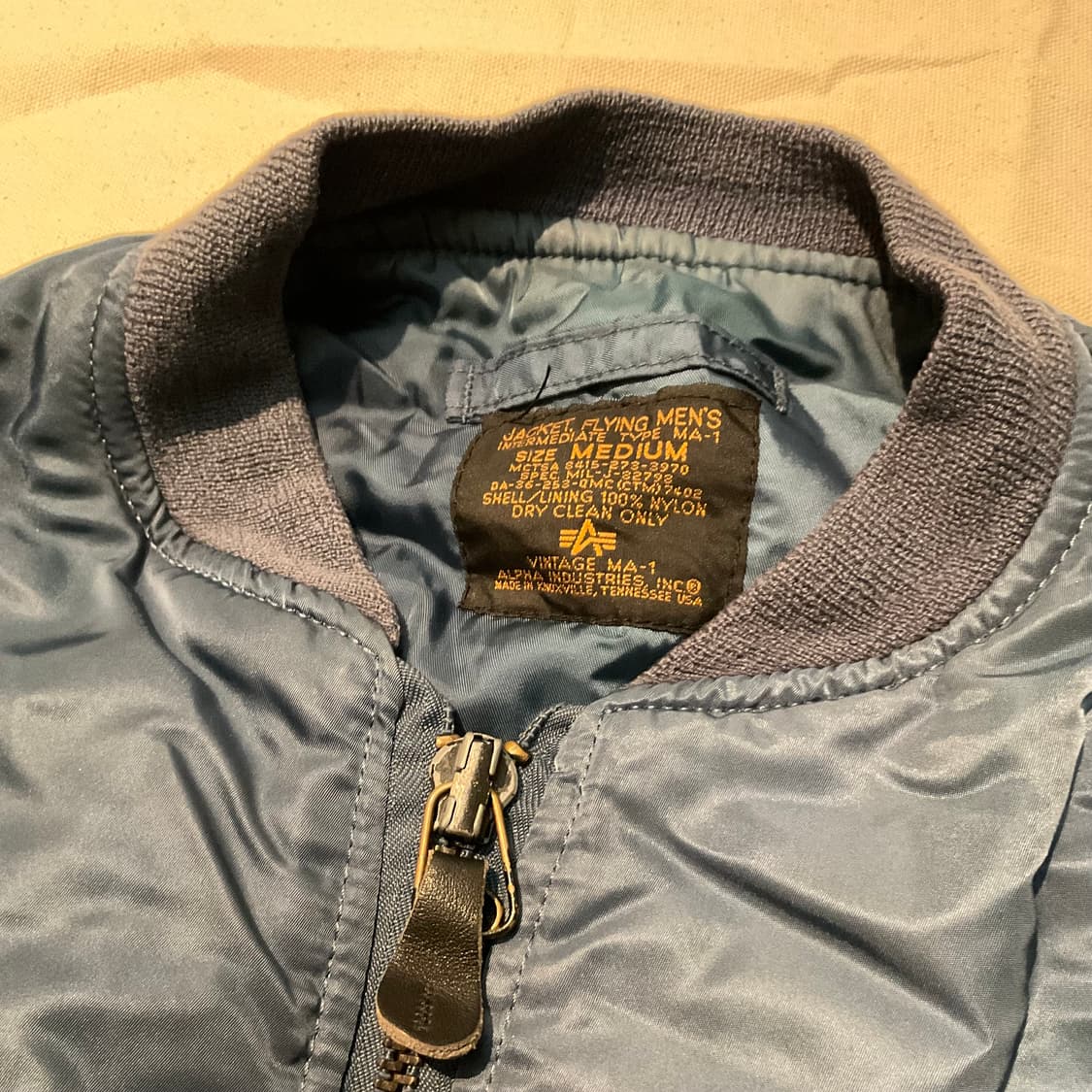[M]알파인더스트리 빈티지ma-1 상품이미지3