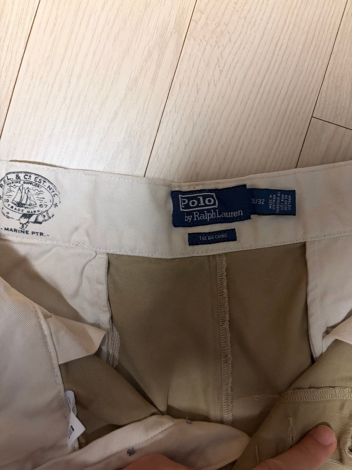 [새제품, 32x32] 폴로 랄프로렌 헤리티지 빅 치노 디스트레스트 상품이미지5