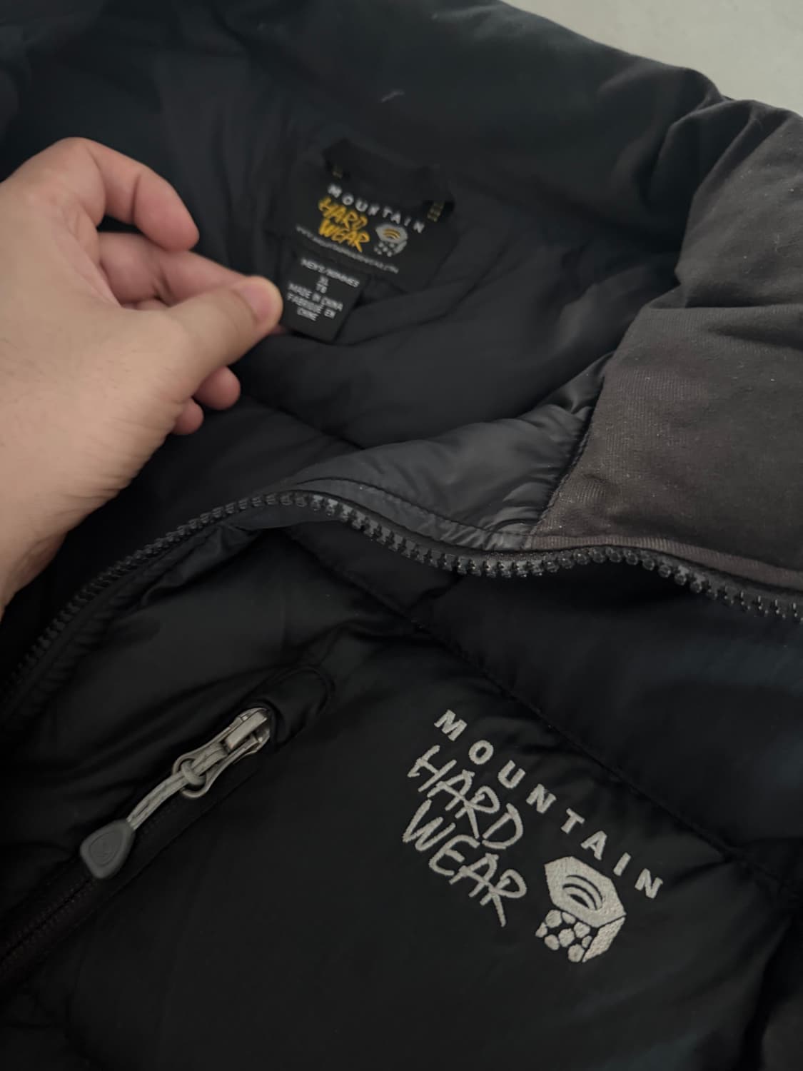 마운틴하드웨어 패딩 조끼 베스트 블랙 XL 상품이미지5