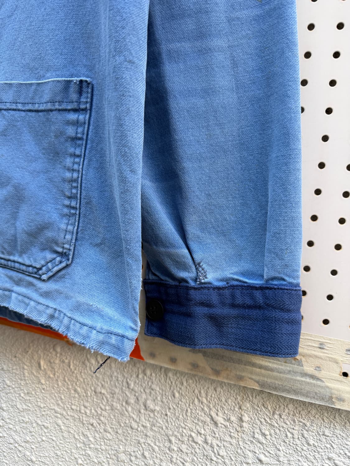 WASHED OLD FRENCH HBT REPAIR 프렌치워크자켓 상품이미지5