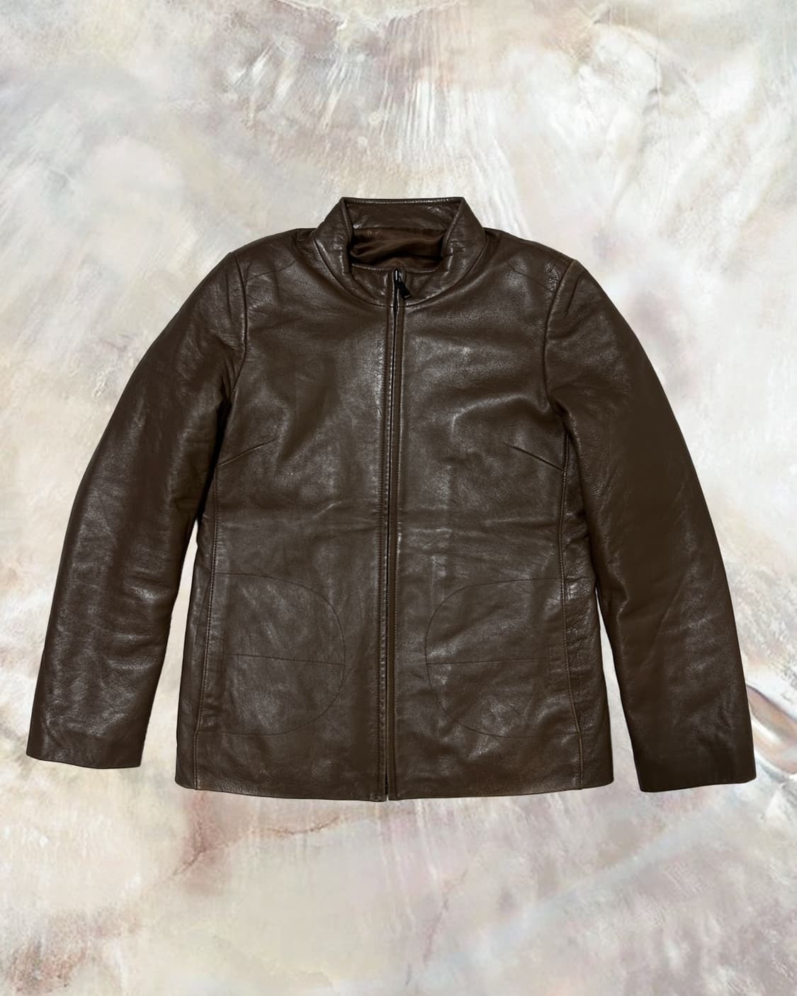 빈티지 브라운 양가죽 자켓 상품이미지1