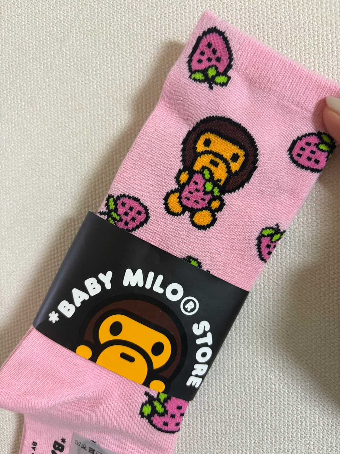 희귀템)베이비 마일로 양말 새상품 상품이미지1