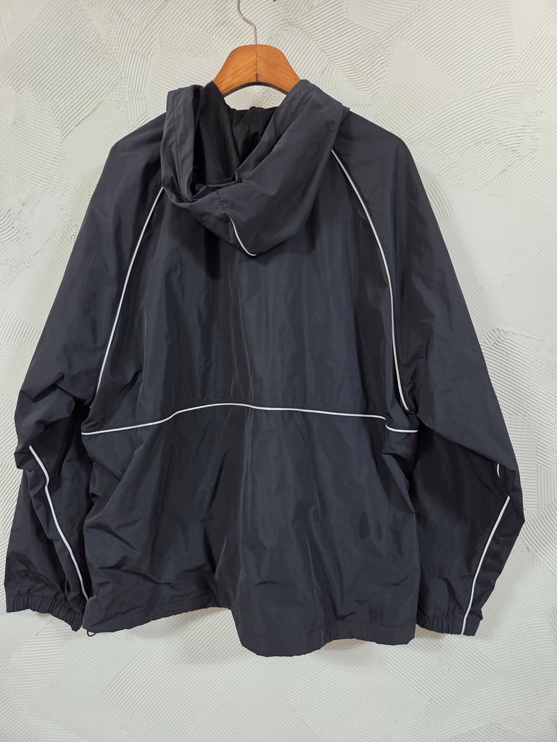 나이키 에어 풀집 후드 우븐 자켓 블랙xxl 상품이미지3