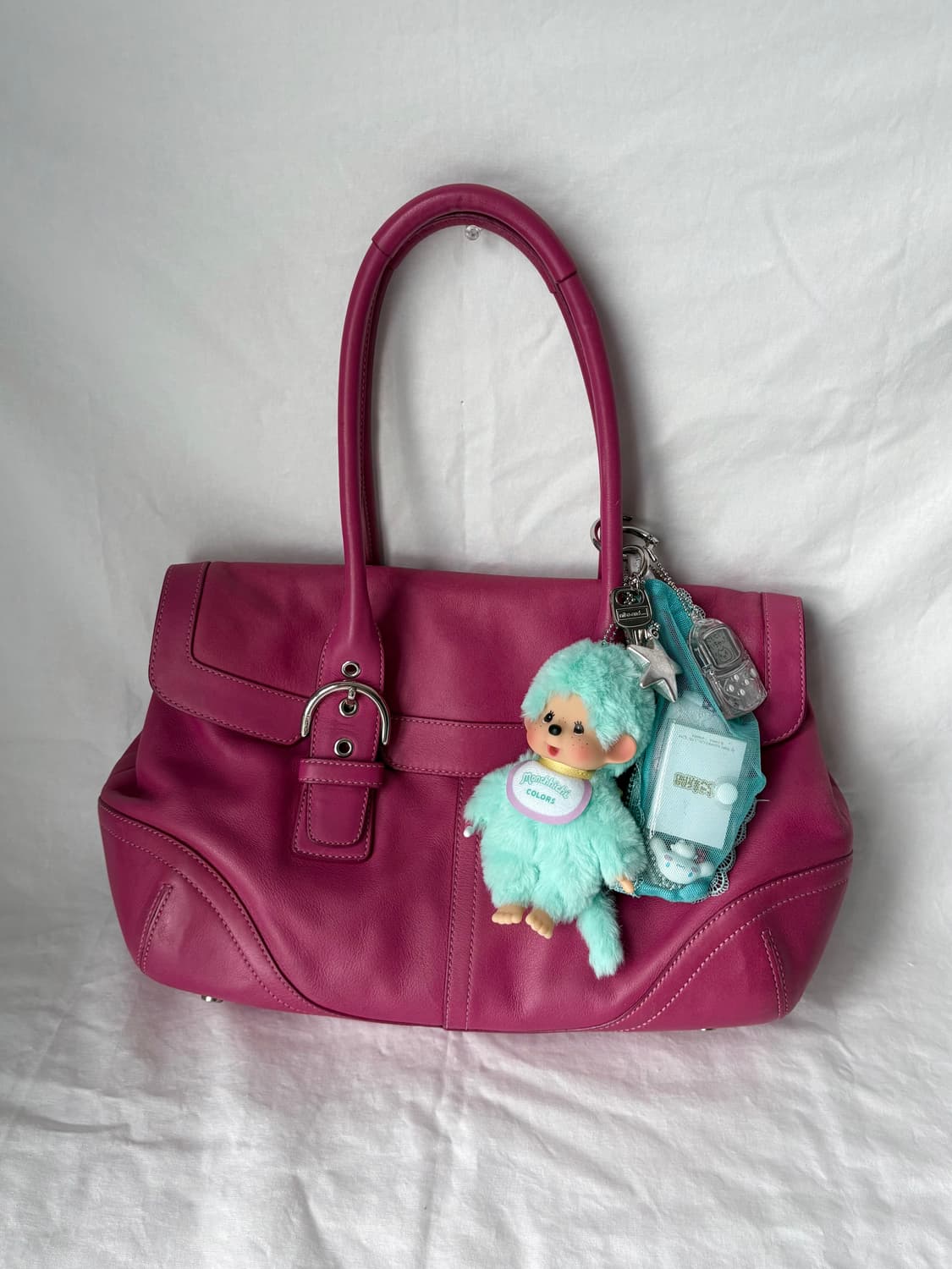 Coach pink shoulder bag 상품이미지1
