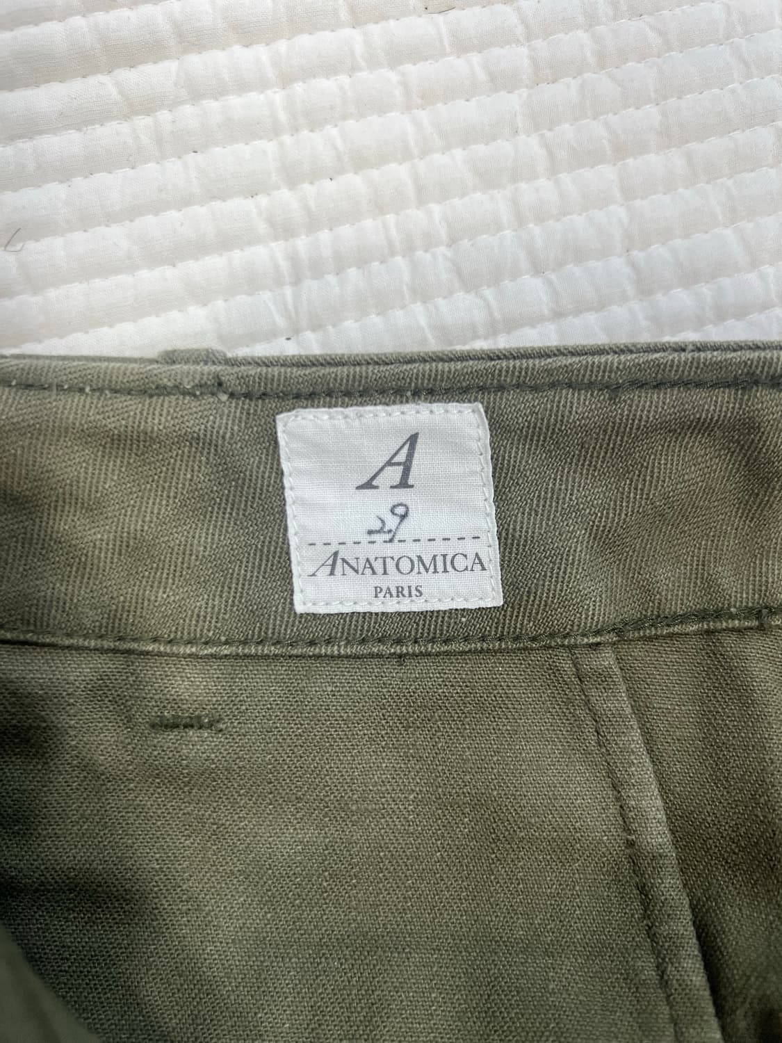 아나토미카 치노2 올리브hbt 상품이미지3