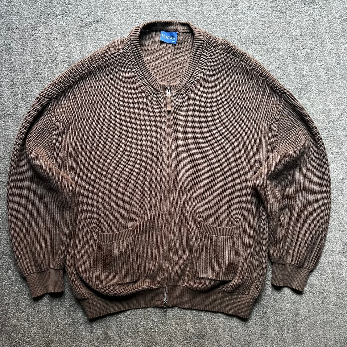 후브스 니트 집업 가디건 [XL] 상품이미지1