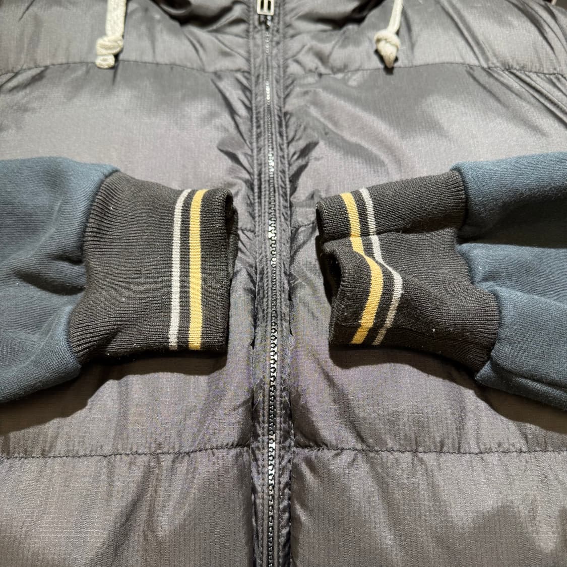 쇼트 패딩 베스트 후드집업 상품이미지6