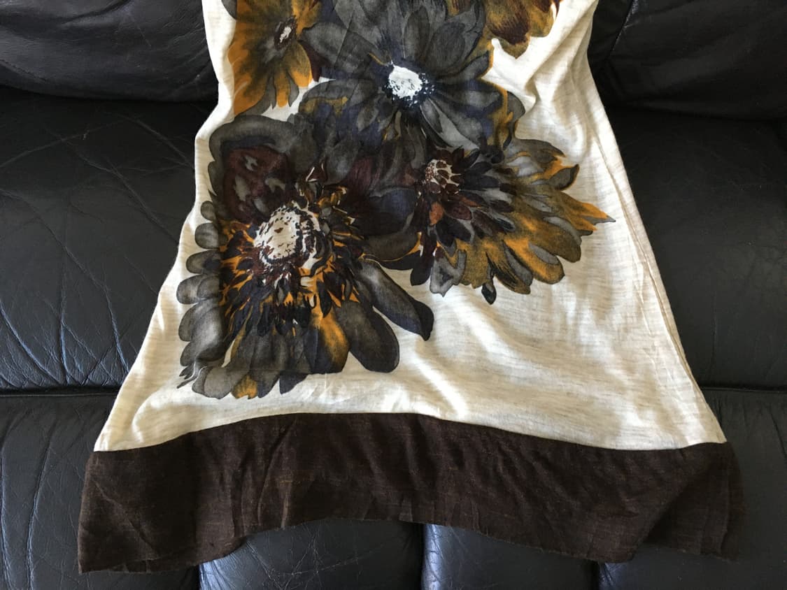 retro floral tunic top 상품이미지4