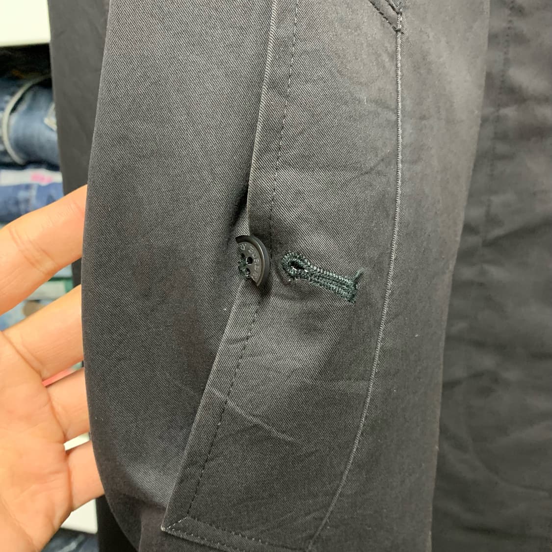 [M] 버버리 래글런 후드 트렌치코트 상품이미지8