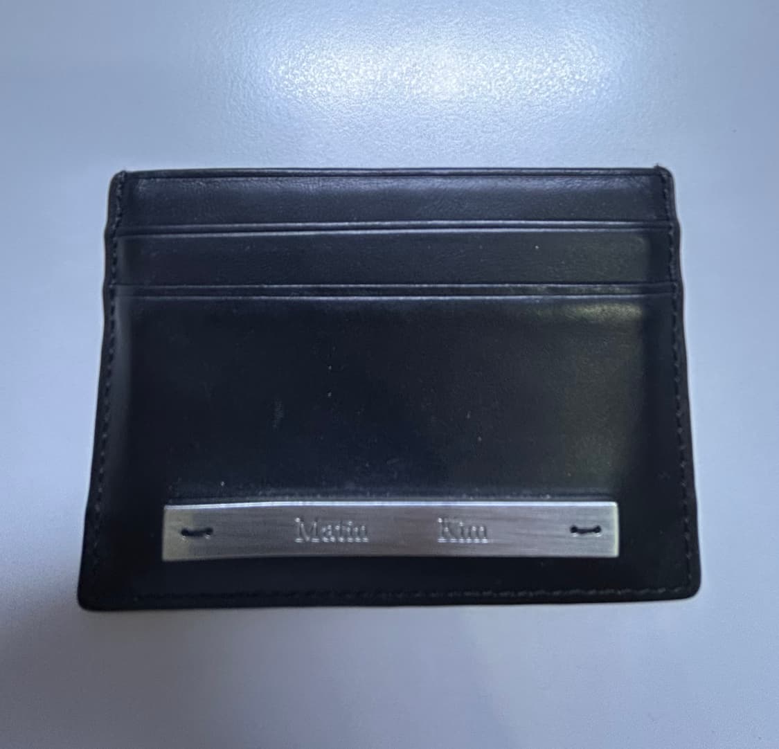 마뗑킴 카드 지갑 블랙 상품이미지1
