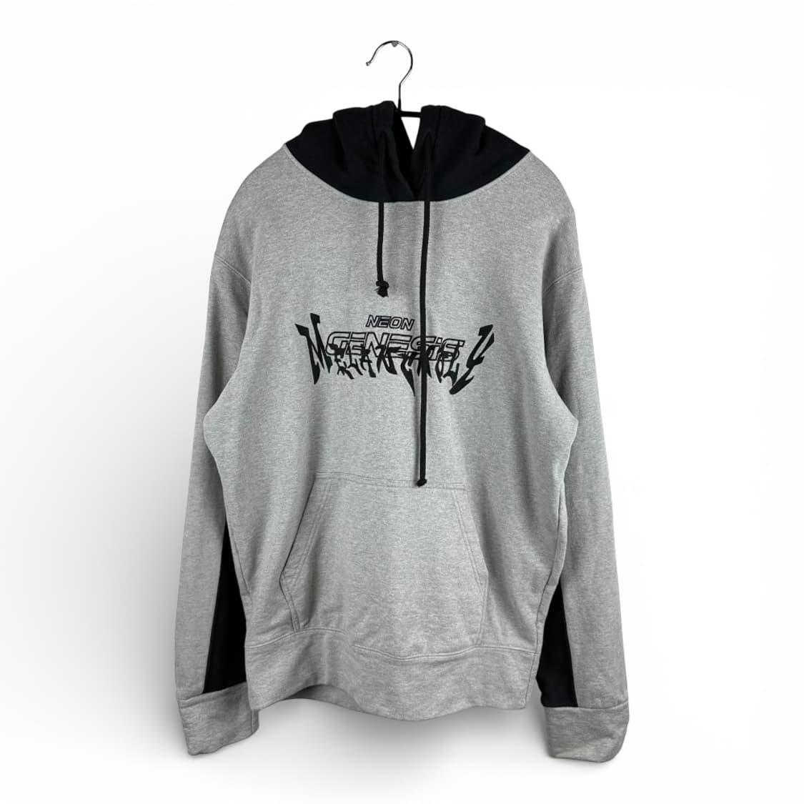 1) 유엔지레이어 투톤 후드 티 상품이미지1