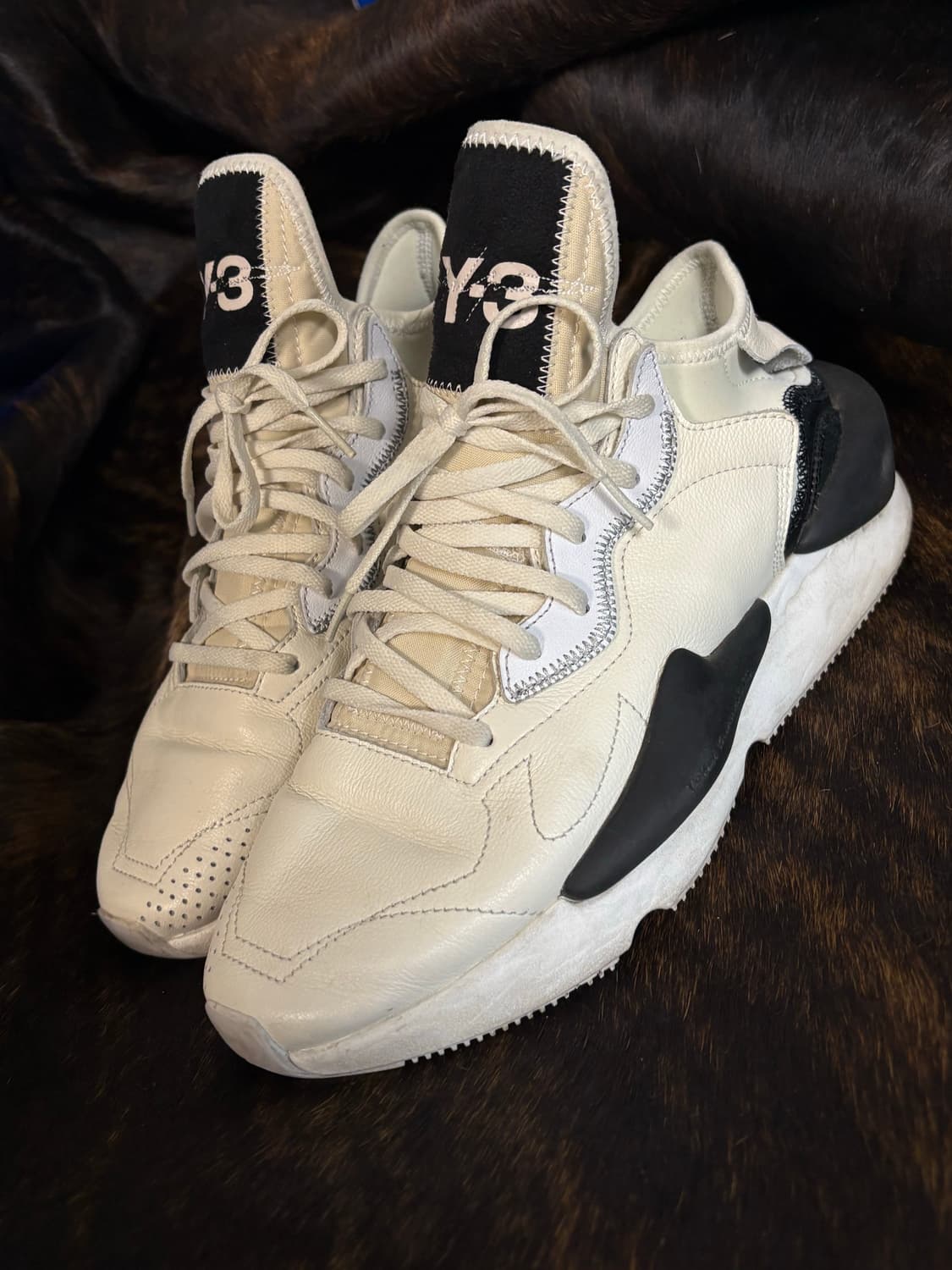 아디다스 Y-3 카이와 265흰검 상품이미지6