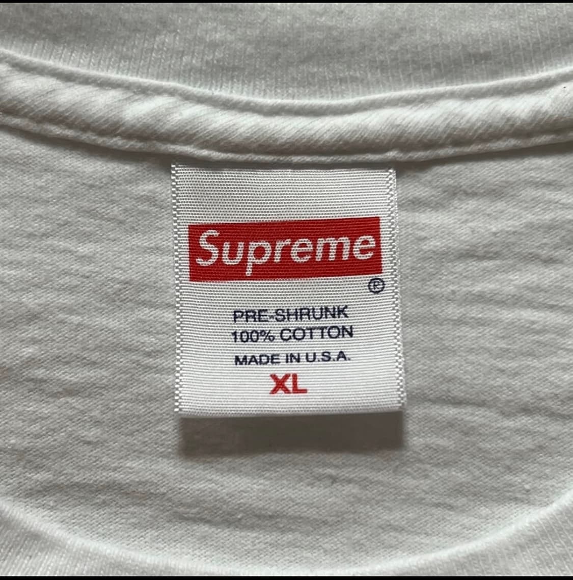 20SS 슈프림 모션로고 티셔츠 화이트 상품이미지8