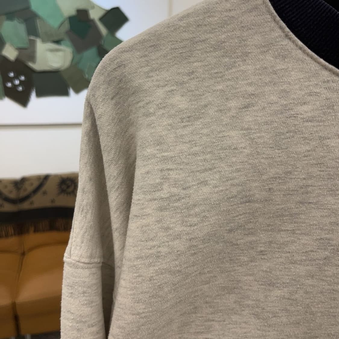 아이앱스튜디오 오트밀 약기모 스웻셔츠 맨투맨 100 C06227 상품이미지6