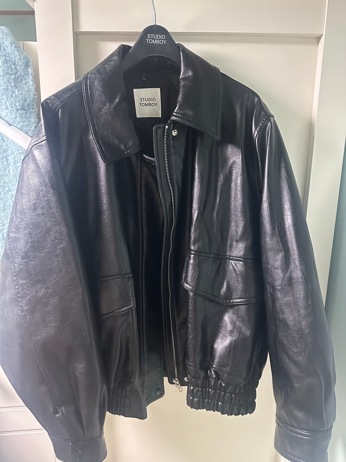 스튜디오 톰보이 가죽 자켓 상품이미지1